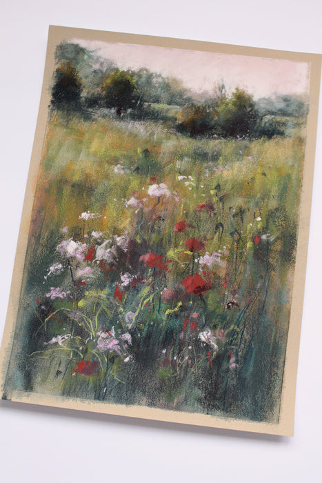 Wildflowers in Red