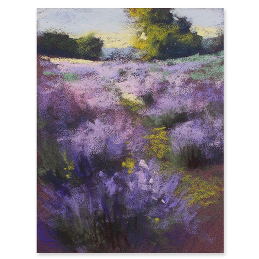 Petite Lavender Painting - No 12.