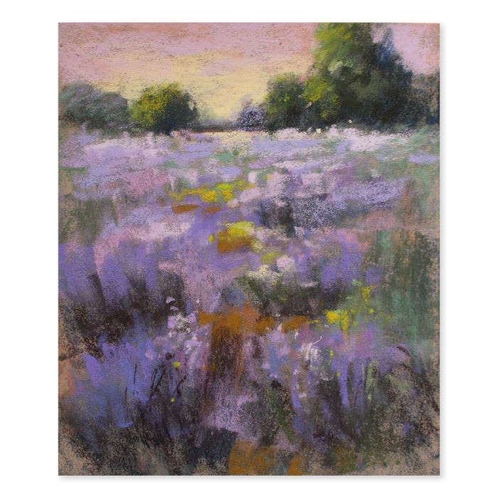 Petite Lavender Painting - No 13.