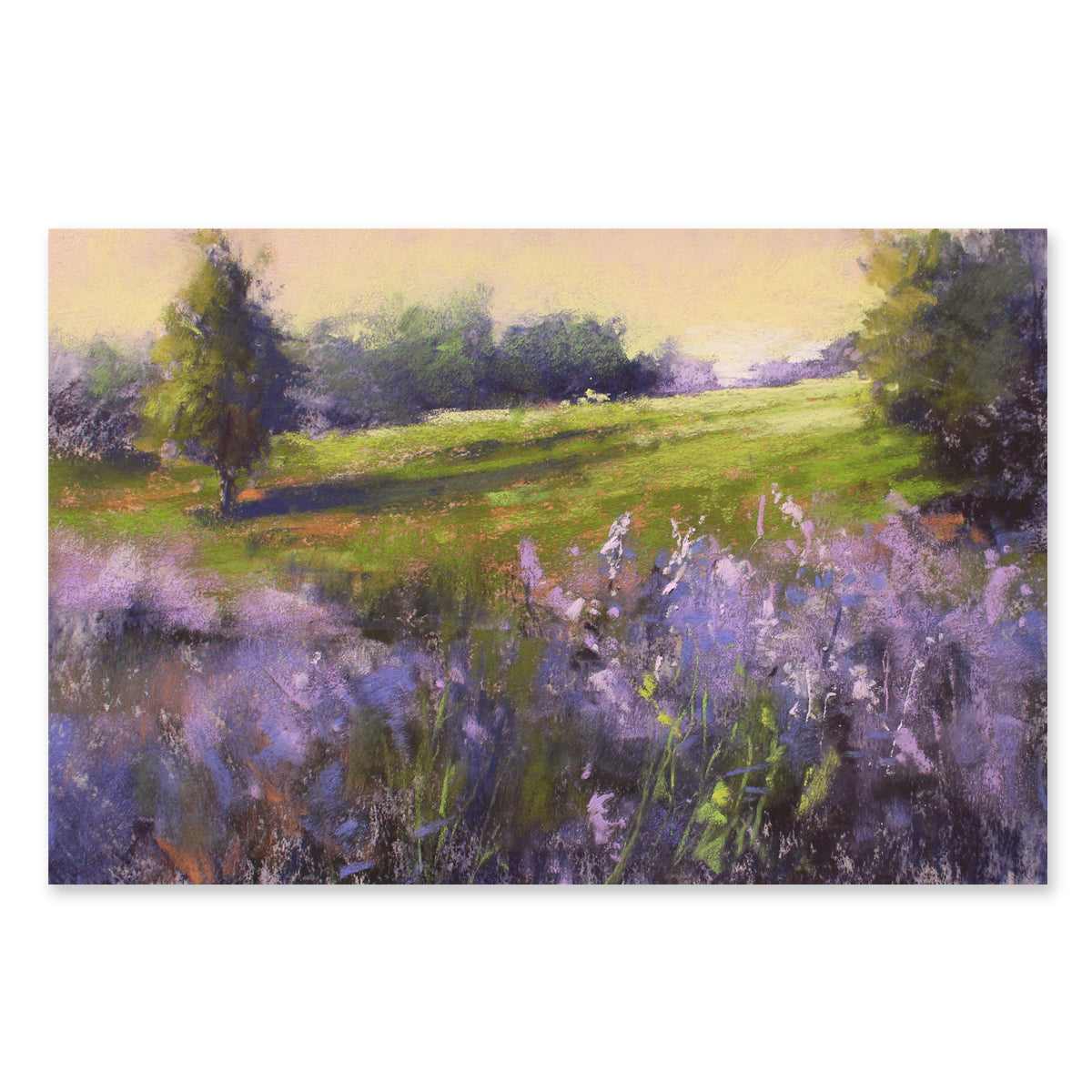 Petite Lavender Painting - No 8.