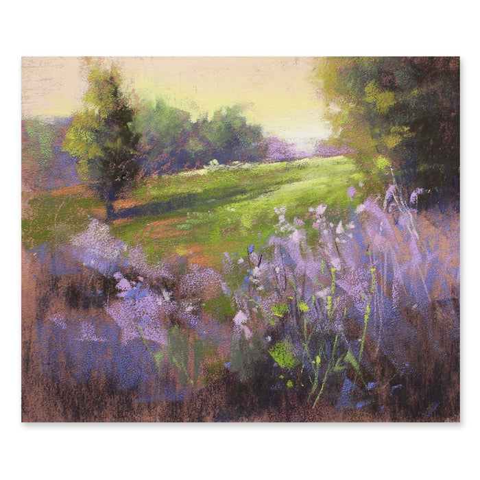 Petite Lavender Painting - No 9.