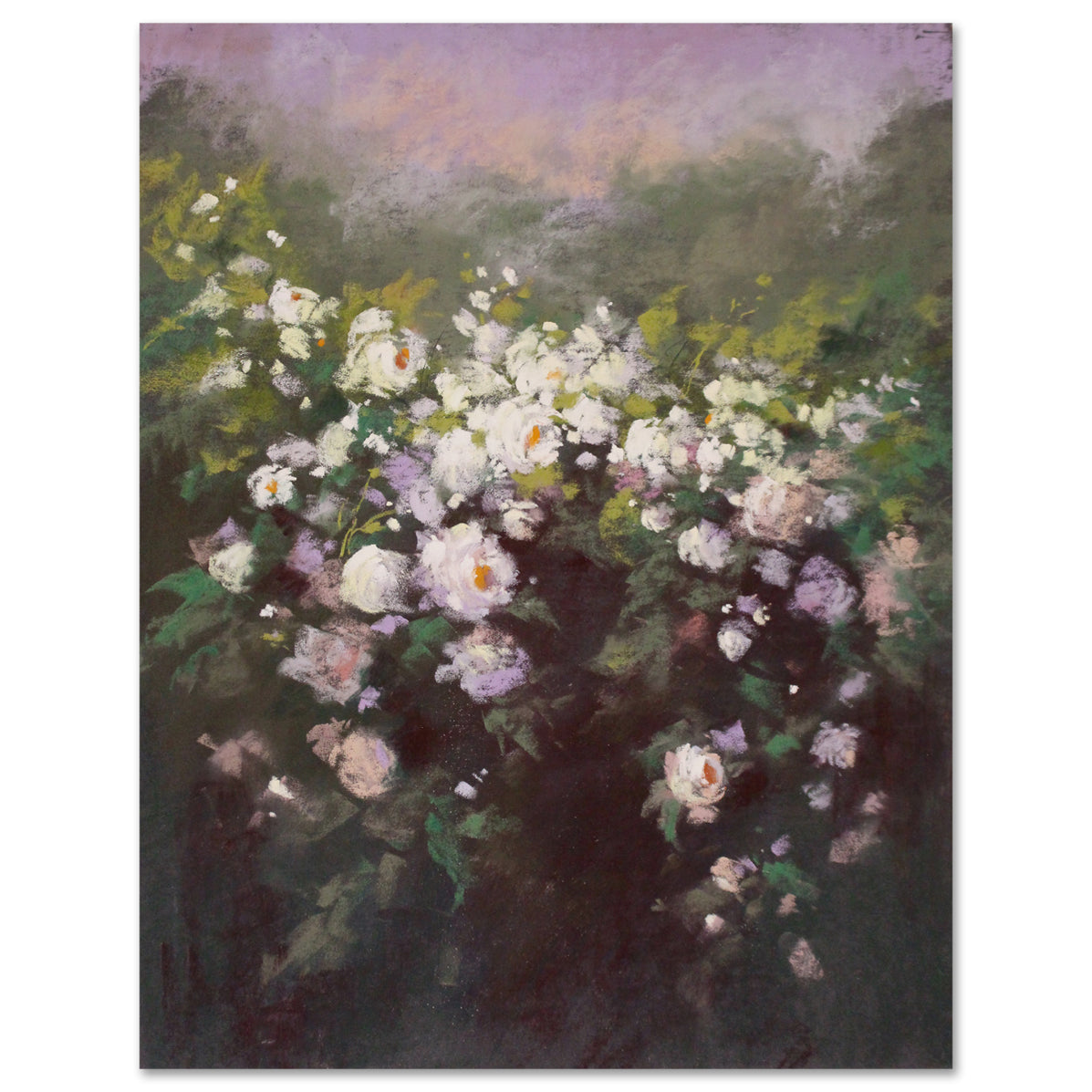 White Climbing Roses– Valerie McKeehan
