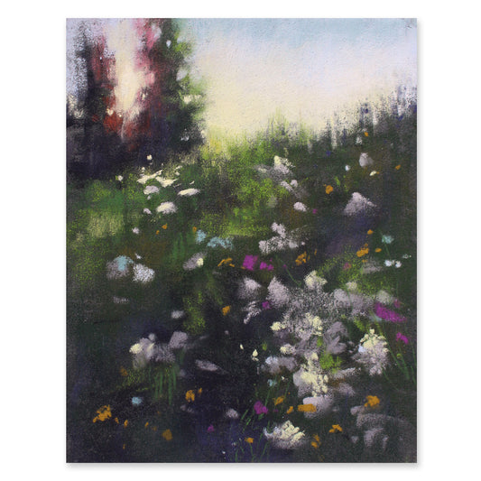 Wildflowers at Twilight Study