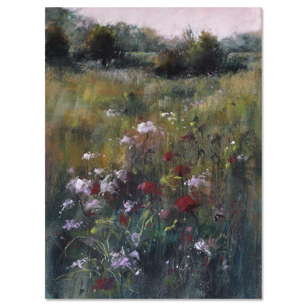 Wildflowers in Red