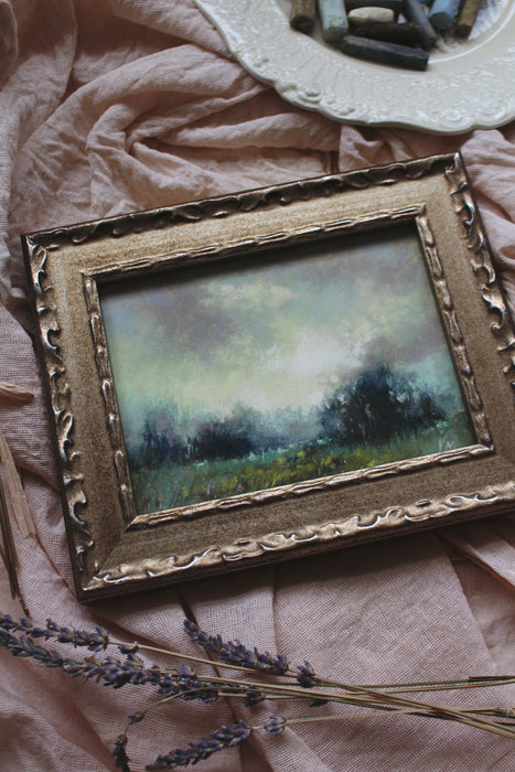 Day 8 - Framed Original Pastel Painting