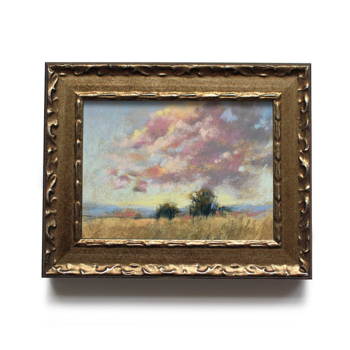 Day 24 - Framed Original Pastel Painting